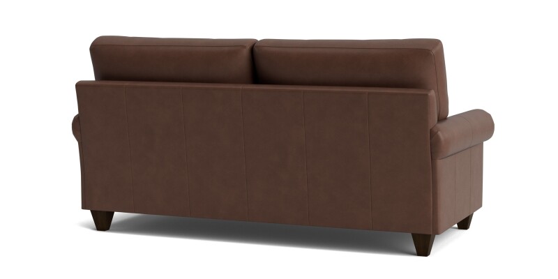 True Custom™ True Custom® Leather Panel Arm Studio Sofa C3005BSFL53