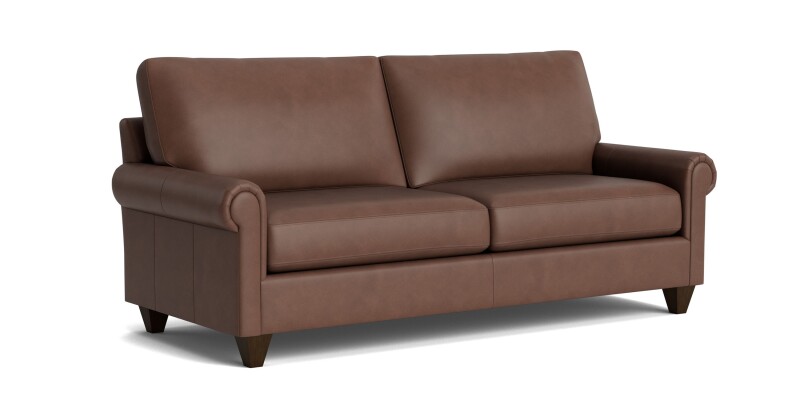 True Custom™ True Custom® Leather Panel Arm Sofa C30062SFL60