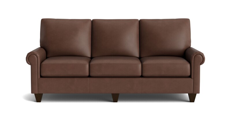 True Custom™ True Custom® Leather Panel Arm Sofa C30072SFL58