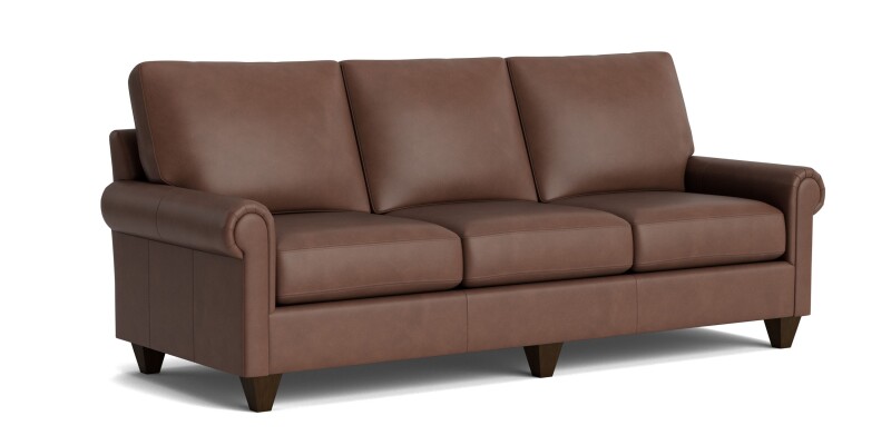 True Custom™ True Custom® Leather Panel Arm Sofa C30082SFL52