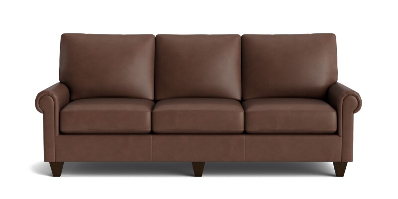 True Custom™ True Custom® Leather Panel Arm Sofa C30082SFL56