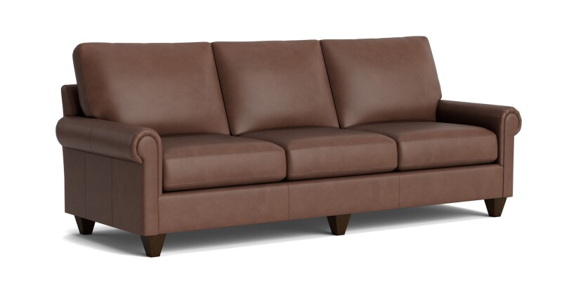 True Custom™ True Custom® Leather Panel Arm Sofa C30092SFL61