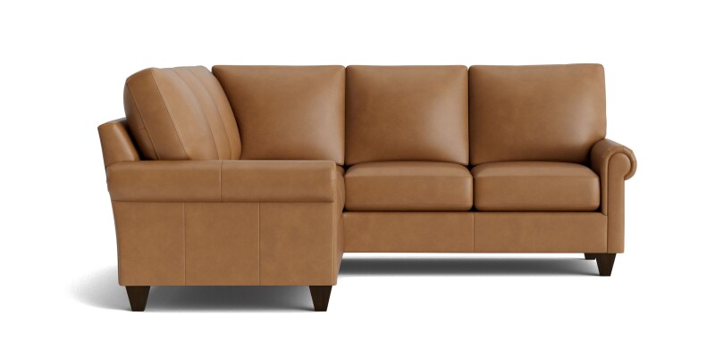 True Custom™ True Custom® Leather Panel Arm L-Shaped Sectional C300L4161SFLKIT60
