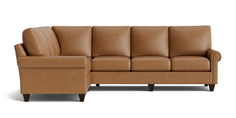 True Custom™ True Custom® Leather Panel Arm L-Shaped Sectional C300L6661SFLKIT54