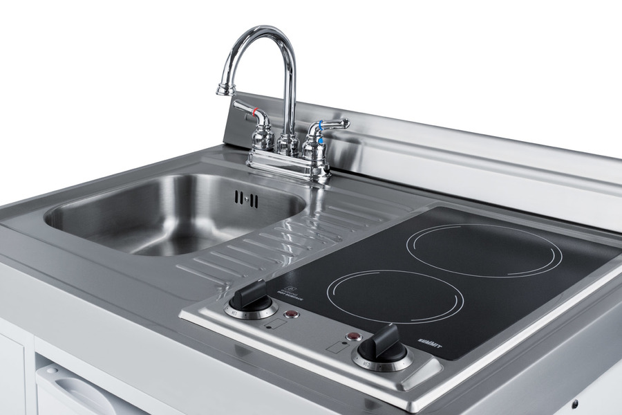30" Wide All-In-One Kitchenette C30ELAUTOGLASS