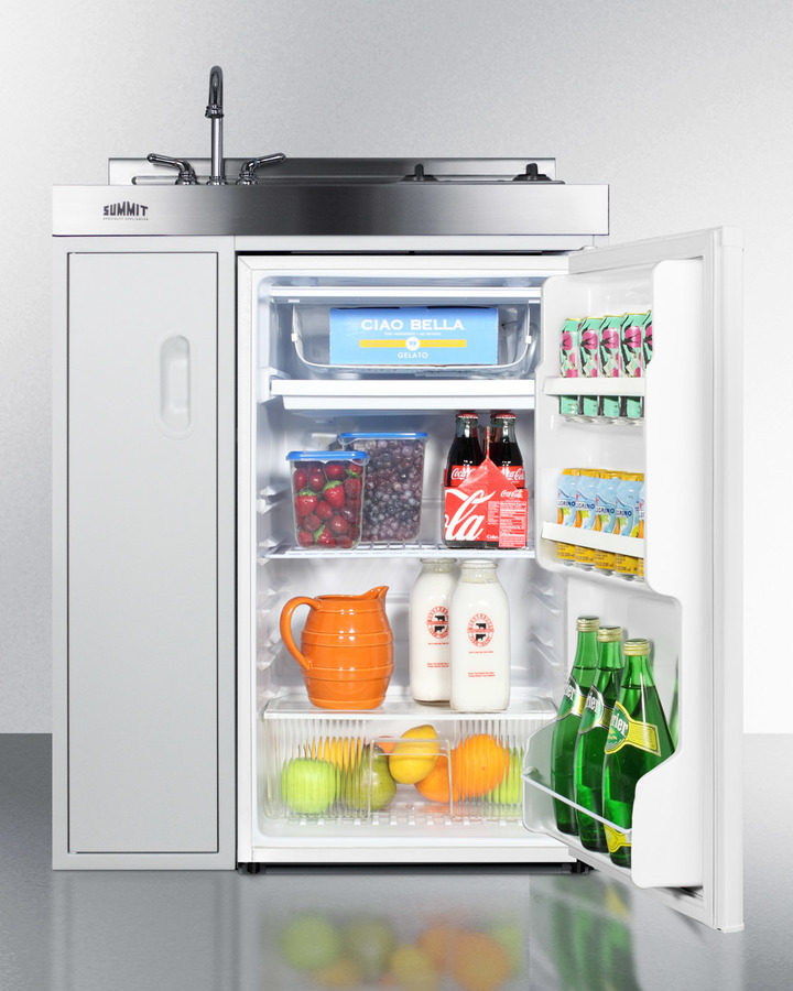 30" Wide All-In-One Kitchenette C30ELAUTOGLASS