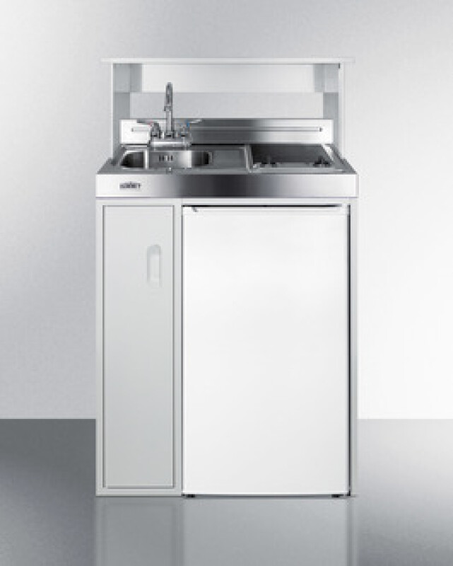 30" Wide All-In-One Kitchenette C30ELAUTOGLASS