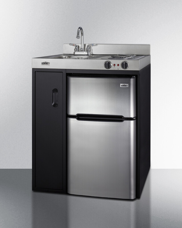 30" Wide All-In-One Kitchenette C30ELBK