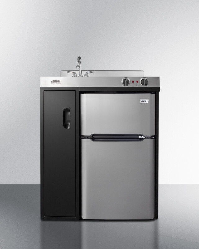 30" Wide All-In-One Kitchenette C30ELBK