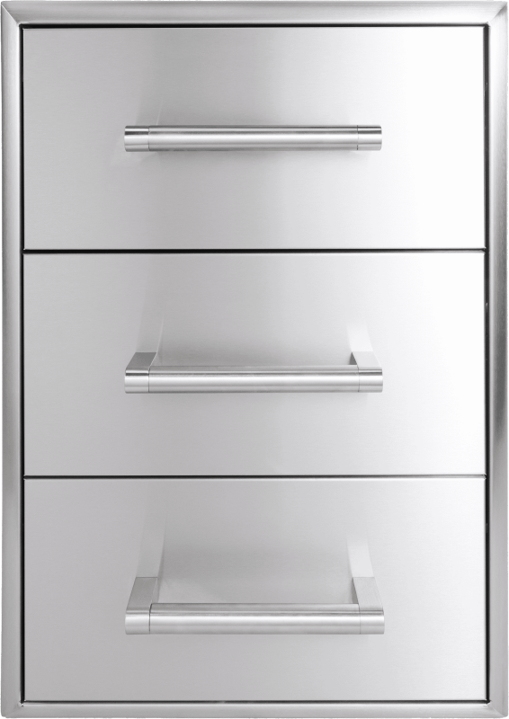 18" Three-drawer Cabinet C33DC