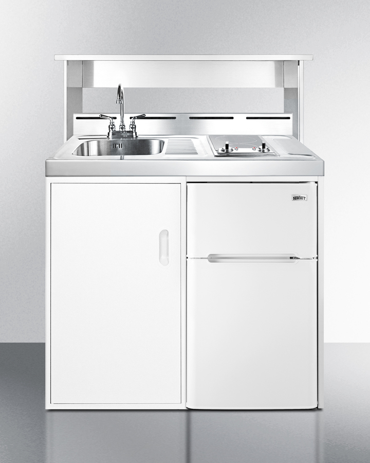 39" Wide All-In-One Kitchenette C39ELGLASS