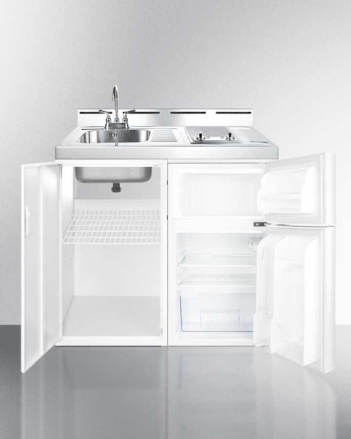 39" Wide All-In-One Kitchenette C39ELGLASS