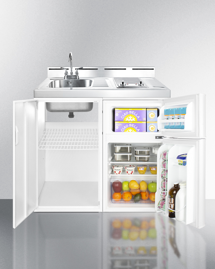 39" Wide All-In-One Kitchenette C39ELGLASS
