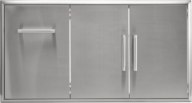 45" Double Access Doors With Roll Out Trash C3CDPOD
