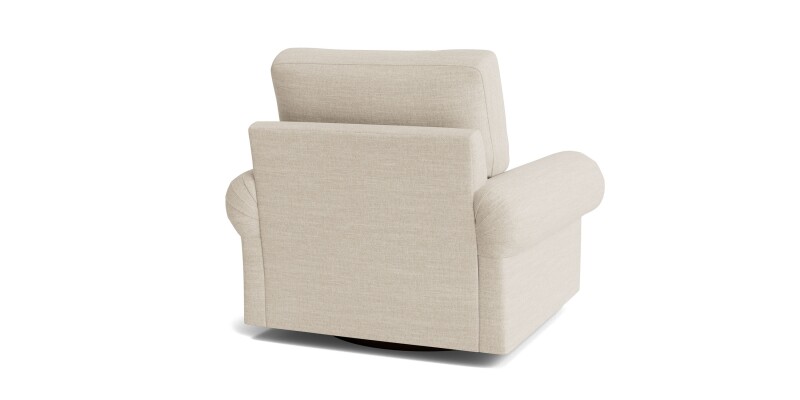 True Custom™ True Custom® Large Panel Arm Swivel Chair C40005SF22
