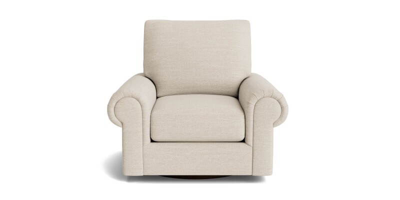 True Custom™ True Custom® Large Panel Arm Swivel Chair C40005SF32
