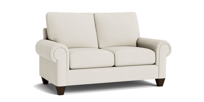 True Custom™ True Custom® Large Panel Arm Loveseat C40022SF22