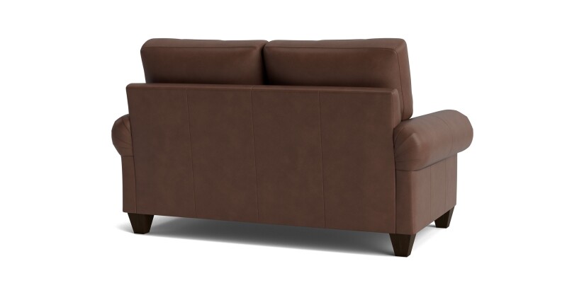 True Custom™ True Custom® Leather Large Panel Arm Loveseat C40022SFL52