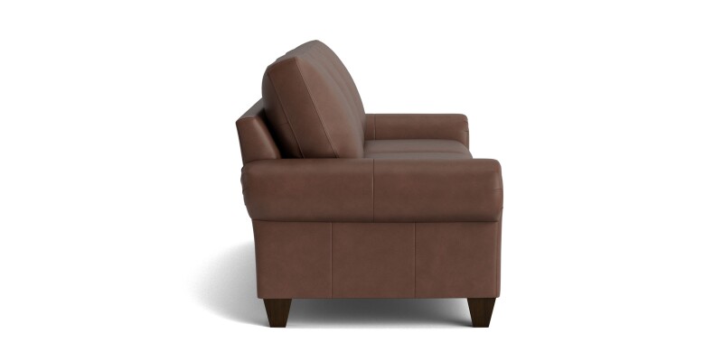 True Custom™ True Custom® Leather Large Panel Arm Sofa C40092SFL52