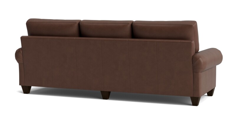 True Custom™ True Custom® Leather Large Panel Arm Sofa C40092SFL52