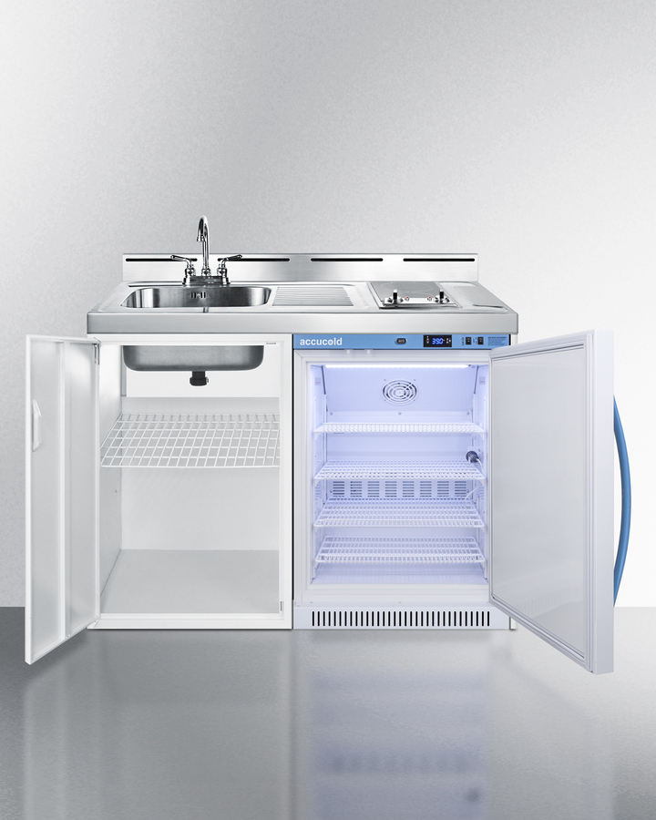 48" Wide All-In-One Wellness Room Kitchenette C48ELMC