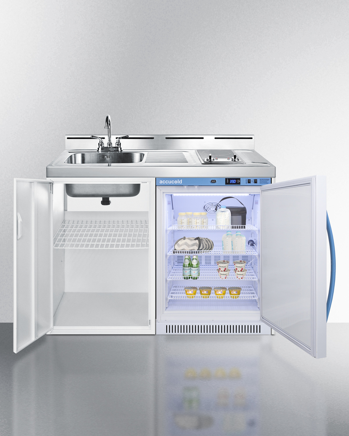48" Wide All-In-One Wellness Room Kitchenette C48ELMC