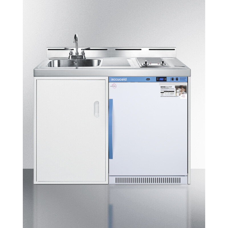 48" Wide All-In-One Wellness Room Kitchenette C48ELMC