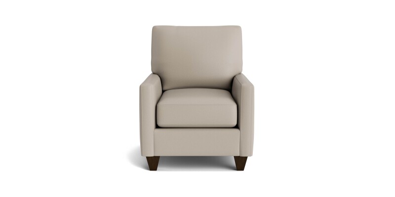 True Custom™ True Custom® Leather Track Arm Accent Chair C50012SFL53