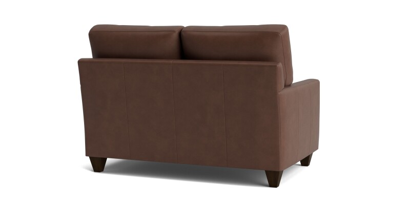 True Custom™ True Custom® Leather Track Arm Loveseat C50022SFL55