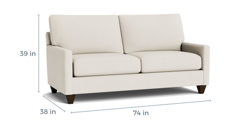 True Custom™ True Custom® Track Arm Studio Sofa C5005BSF35