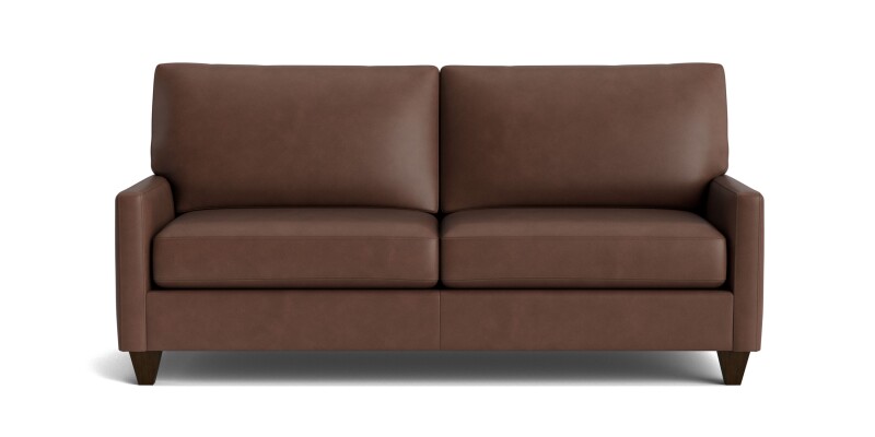 True Custom™ True Custom® Leather Track Arm Sofa C5006QSFL60
