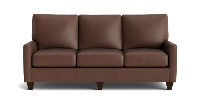 True Custom™ True Custom® Leather Track Arm Sofa C50072SFL61