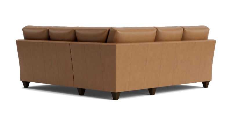True Custom™ True Custom® Leather Track Arm L-Shaped Sectional C500L4161SFLKIT61