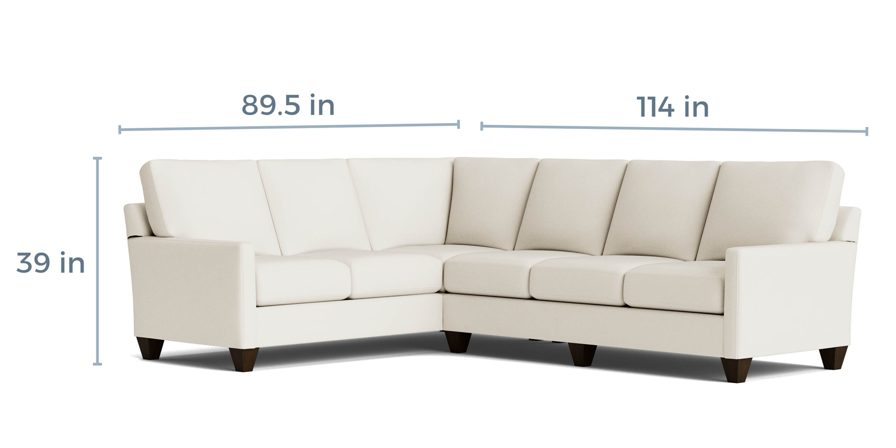 True Custom™ True Custom® Track Arm L-Shaped Sectional C500L6661SFKIT26