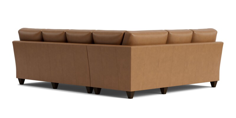 True Custom™ True Custom® Leather Track Arm L-Shaped Sectional C500L6661SFLKIT56