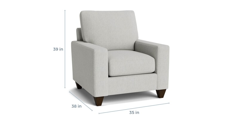 True Custom™ True Custom® Large Track Arm Accent Chair C60012SF26