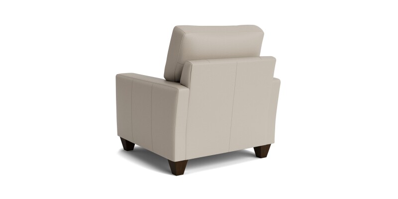 True Custom™ True Custom® Leather Large Track Arm Accent Chair C60012SFL57