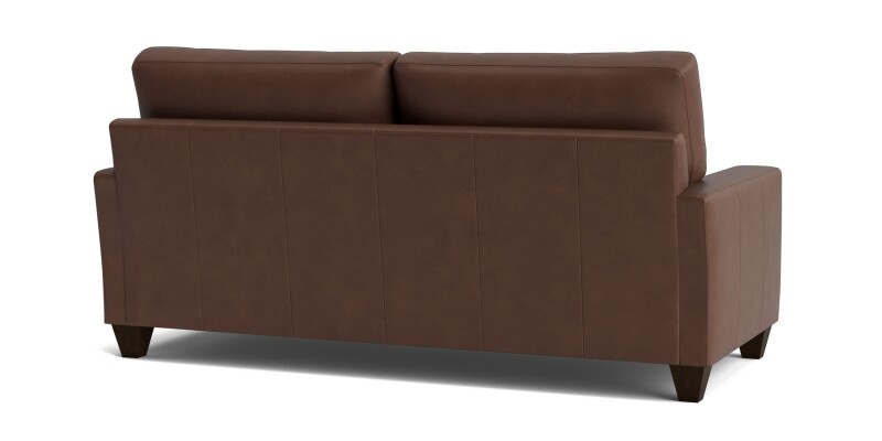 True Custom™ True Custom® Leather Large Track Arm Studio Sofa C6005BSFL57