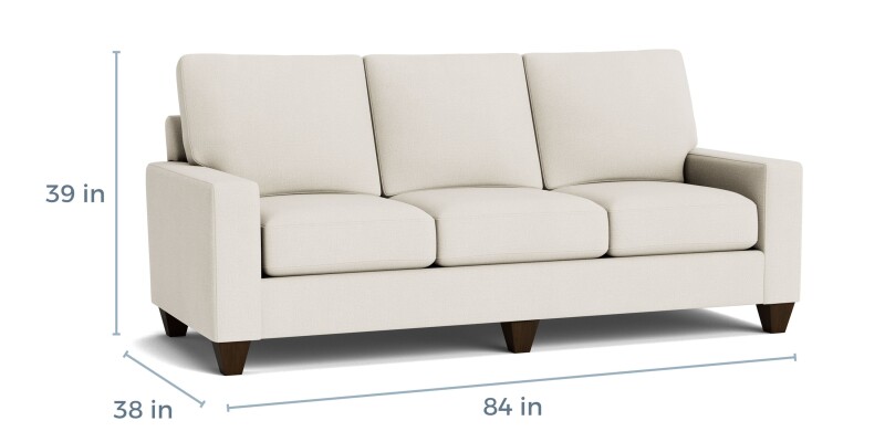 True Custom™ True Custom® Large Track Arm Sofa C60072SF26