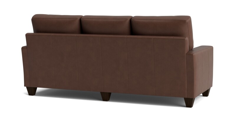 True Custom™ True Custom® Leather Large Track Arm Sofa C6007QSFL59