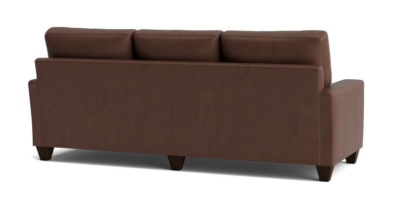 True Custom™ True Custom® Leather Large Track Arm Sofa C60082SFL53