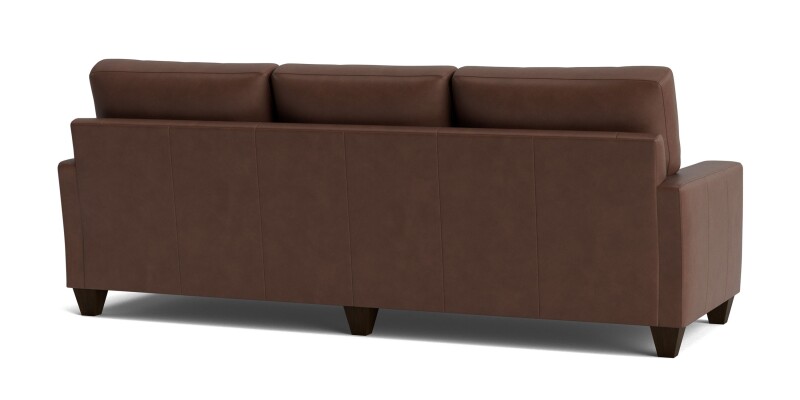 True Custom™ True Custom® Leather Large Track Arm Sofa C60092SFL52