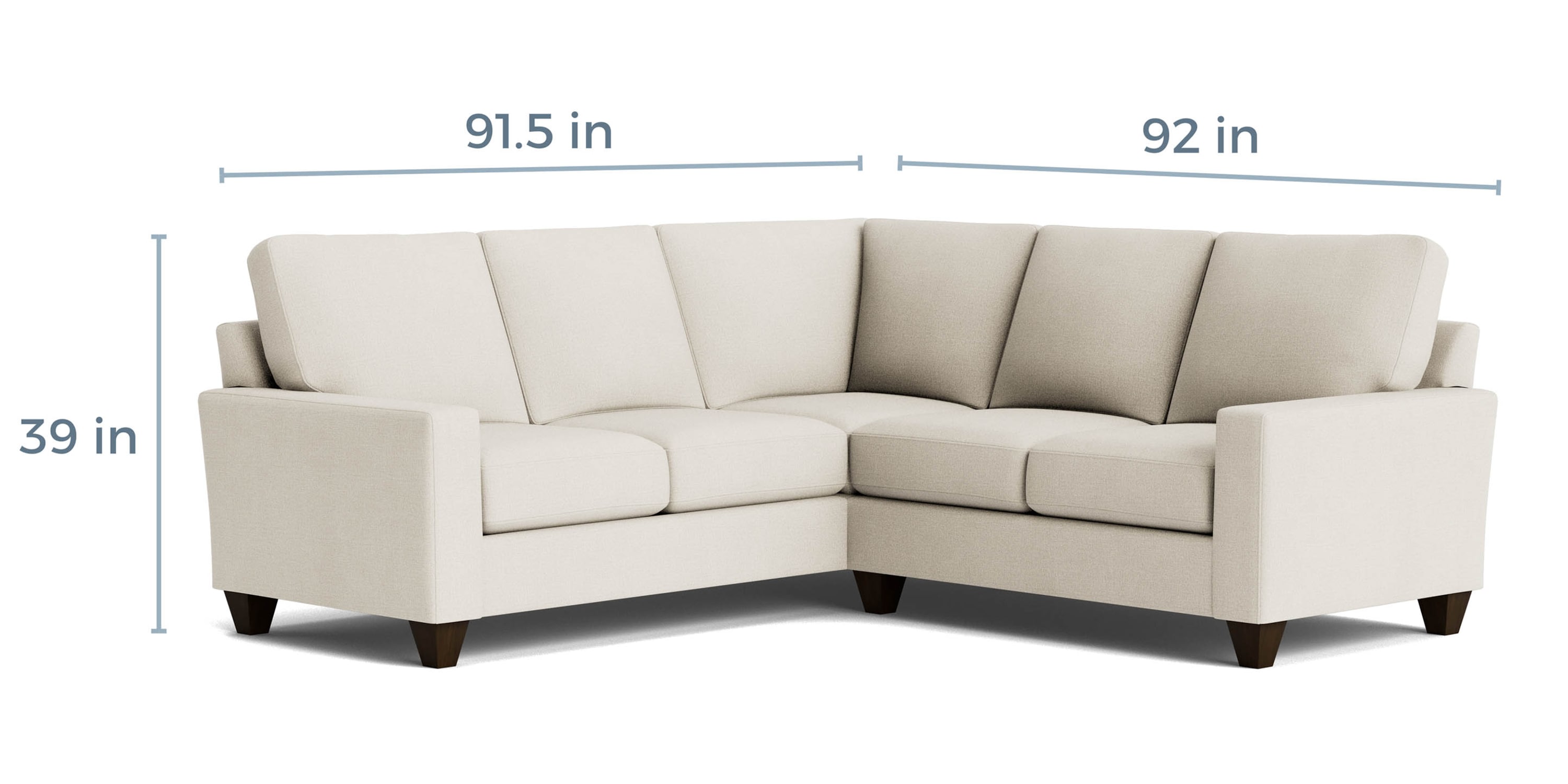 True Custom™ True Custom® Large Track Arm L-Shaped Sectional C600L4161SFKIT26