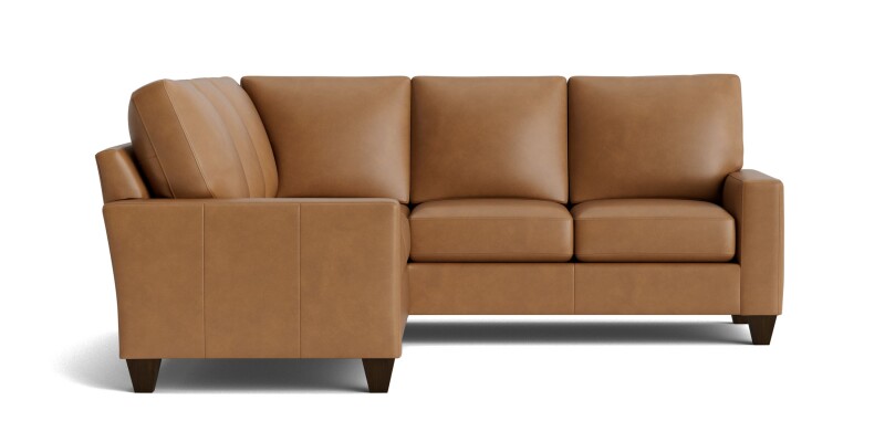 True Custom™ True Custom® Leather Large Track Arm L-Shaped Sectional C600L4161SFLKIT53