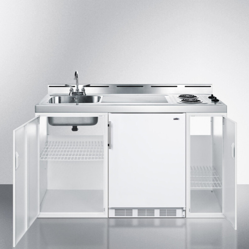 60" Wide All-In-One Kitchenette C60EL