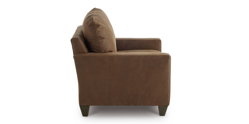 True Custom™ True Custom® Leather Track Arm Chair and a Half C65418SFL723218LOUNGEBF808