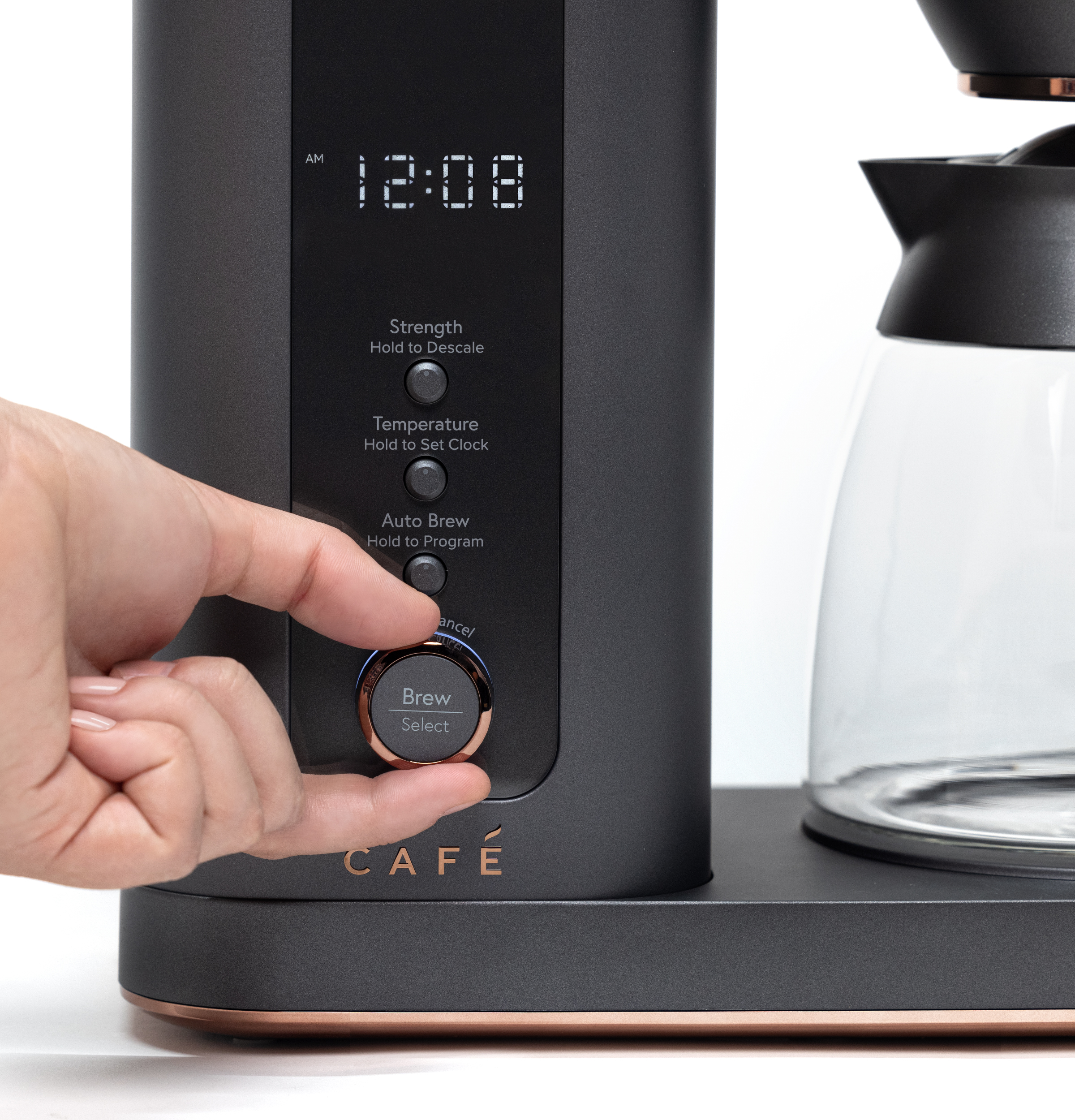 CAFÉ™ Specialty Drip Coffee Maker with Glass Carafe C7CDABS3RD3