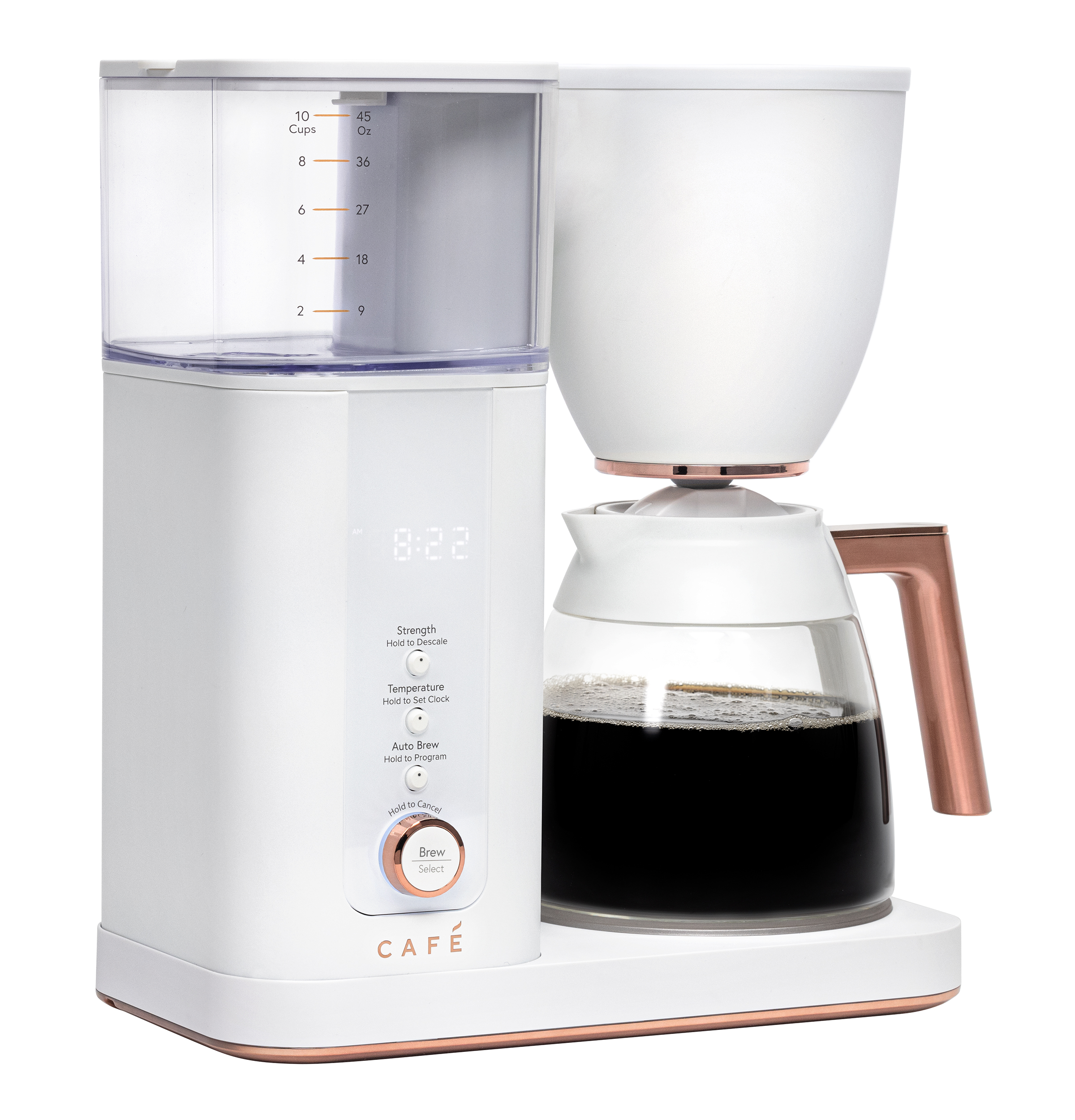 Café Specialty Drip Coffee Maker With Glass Carafe C7CDABS4RW3