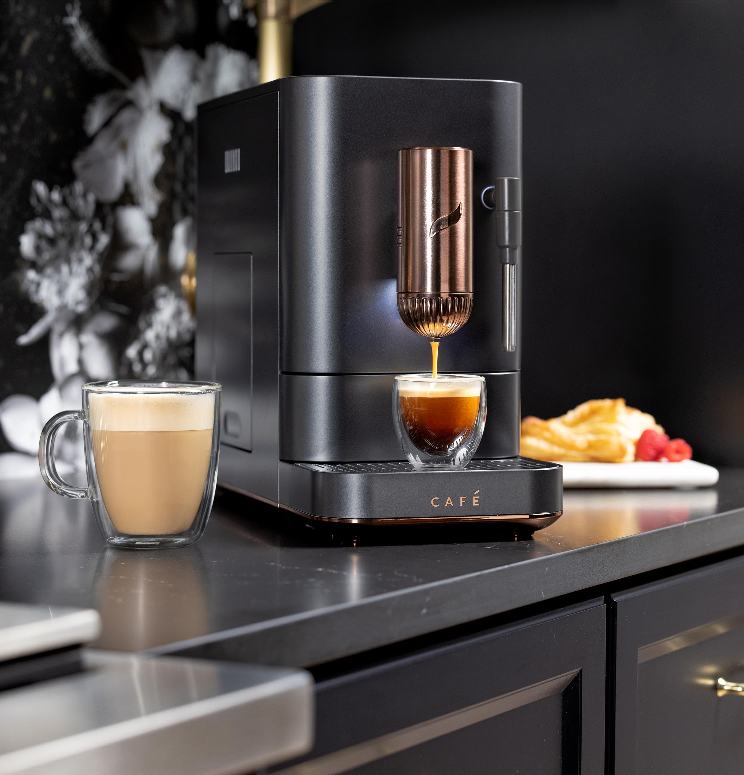 CAFÉ™ AFFETTO Automatic Espresso Machine + Frother C7CEBBS3RD3