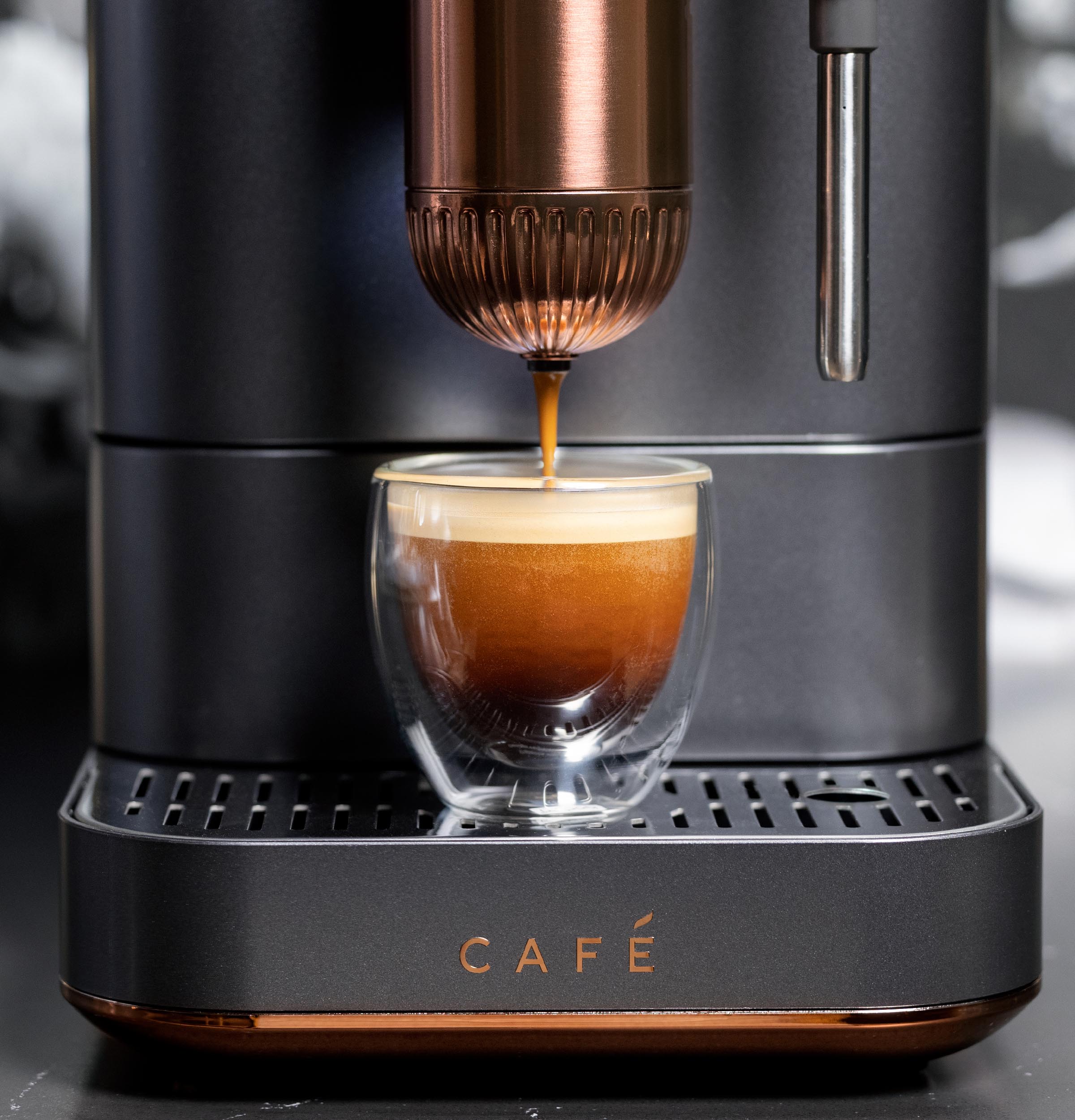 CAFÉ™ AFFETTO Automatic Espresso Machine + Frother C7CEBBS3RD3